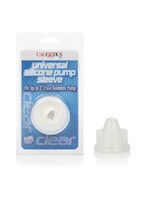 California Exotic Novelties Universal Silicone Pump Sleeve - Clear