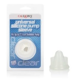 California Exotic Novelties Universal Silicone Pump Sleeve - Clear