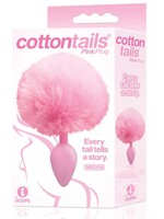 Icon Brands The 9 Cottontails Bunny Tail Plug Pink
