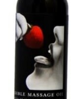 Earthly Body Edible Massage Oil Strawberry  2 Oz