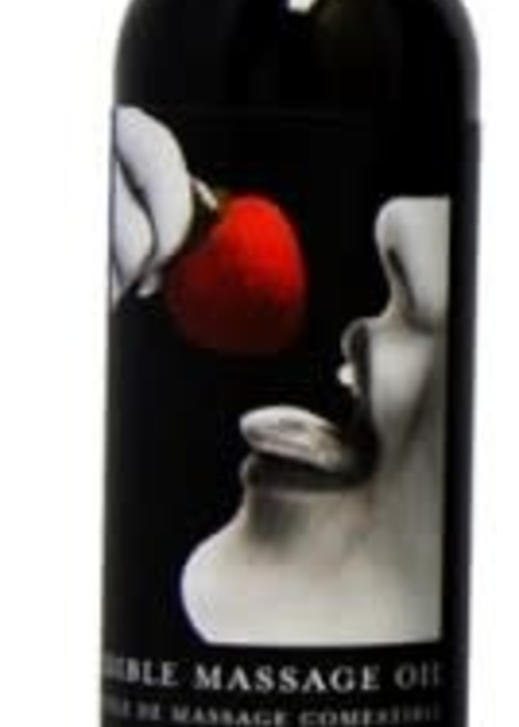 Earthly Body Edible Massage Oil Strawberry  2 Oz