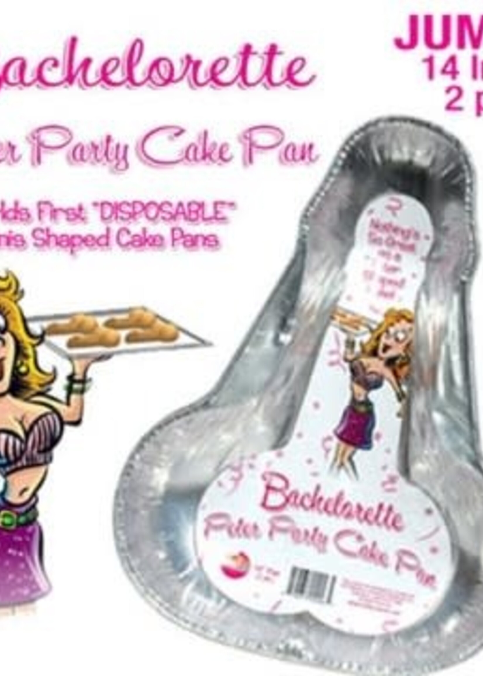 HOTT PRODUCTS Peter Party Cake Pan 2 Pack - Large