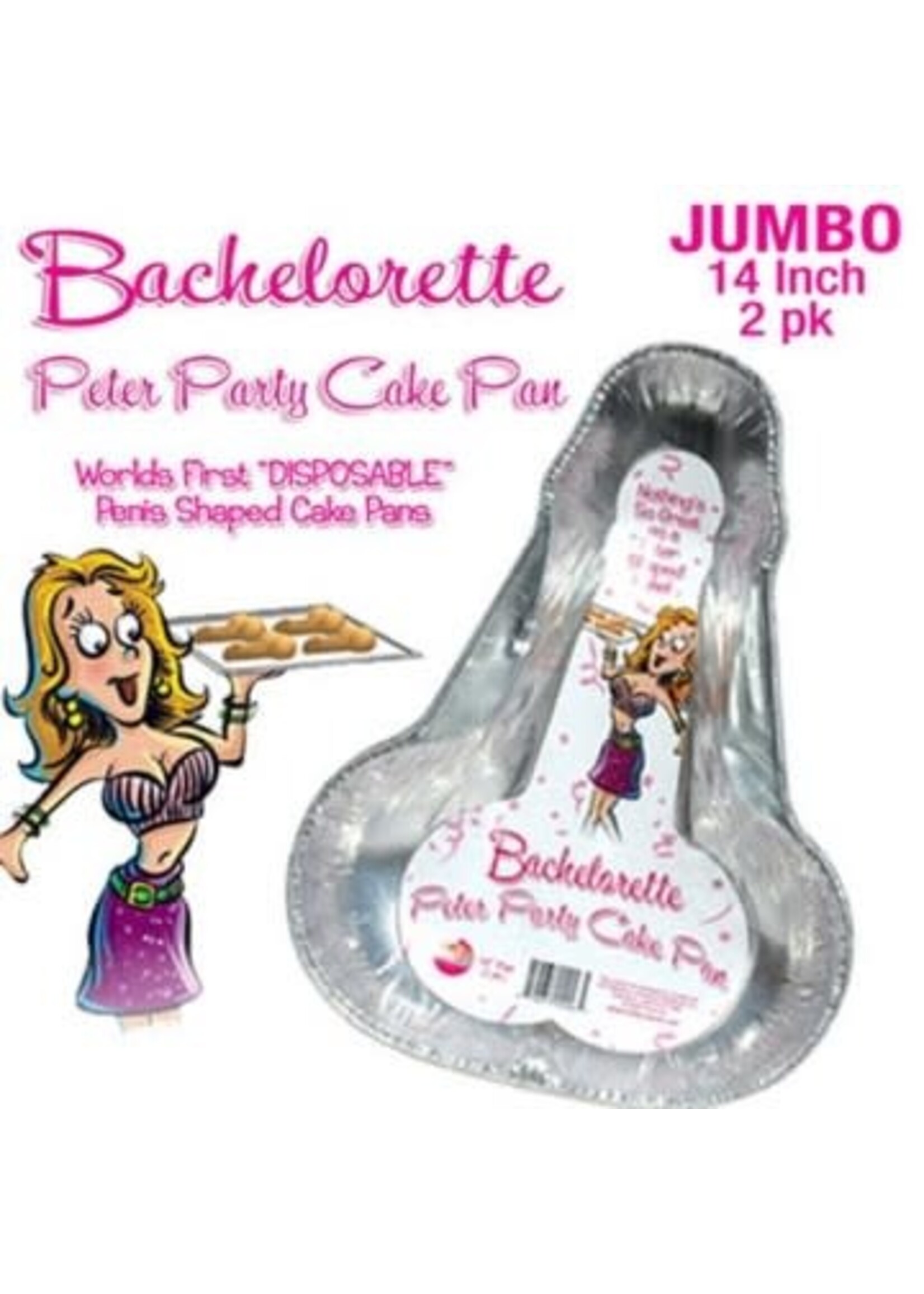 HOTT PRODUCTS Peter Party Cake Pan 2 Pack - Large