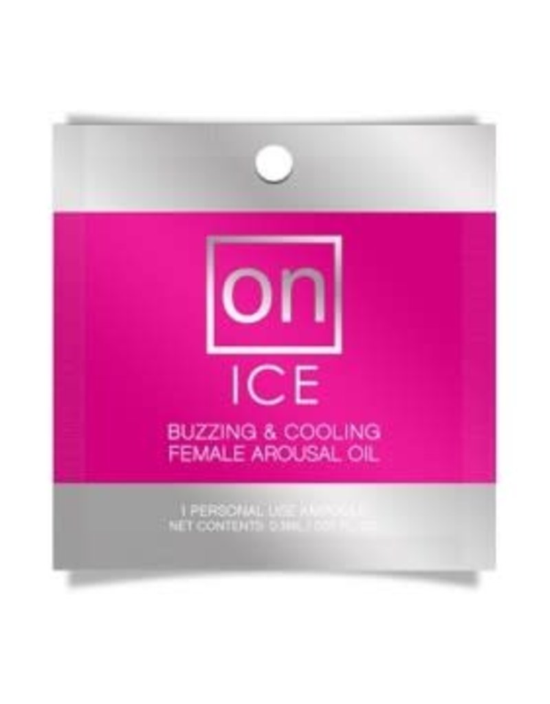 SENSUVA On Ice Buzzing & Cooling Female Arousal Oil - 0.01 Oz. Ampoule