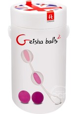 FT London Geisha Balls 2 Silicone Waterproof Pink