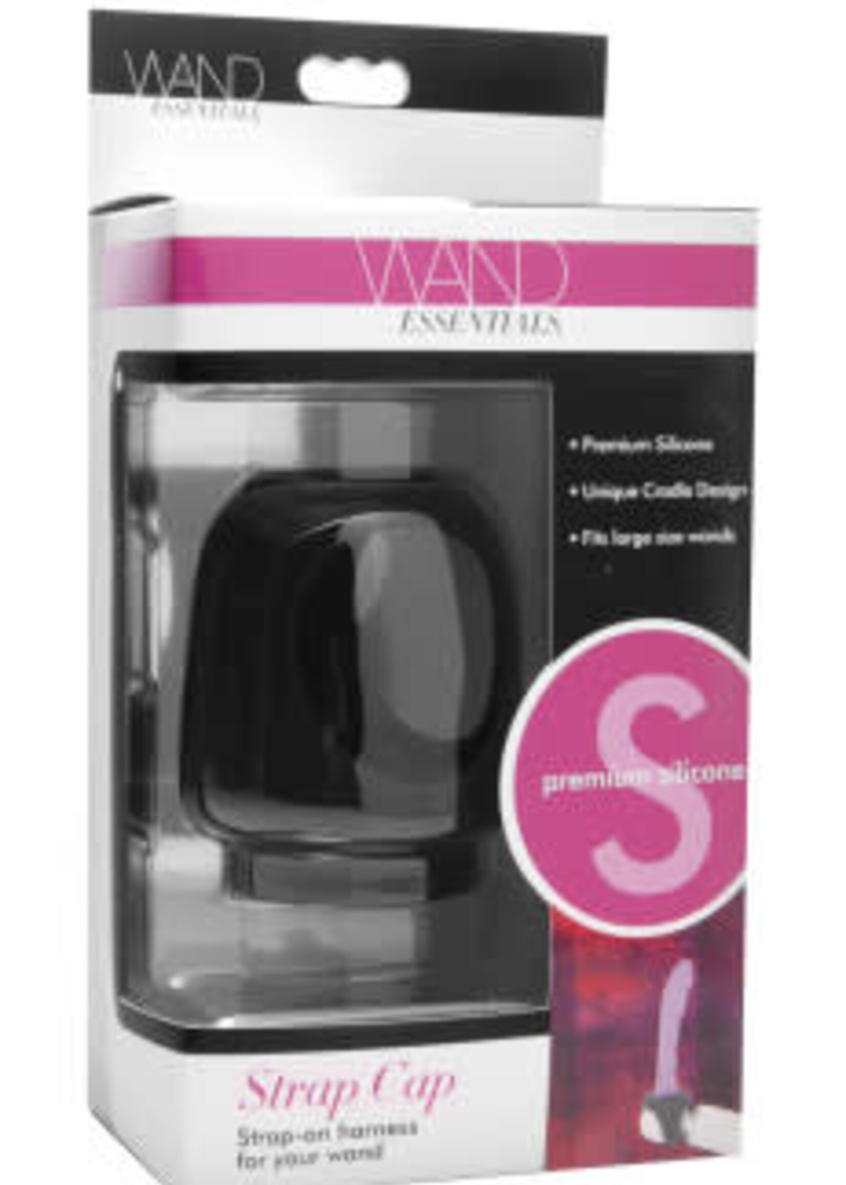 XR Brands Wand Essentials Strap Cap Wand Harness for Dildos