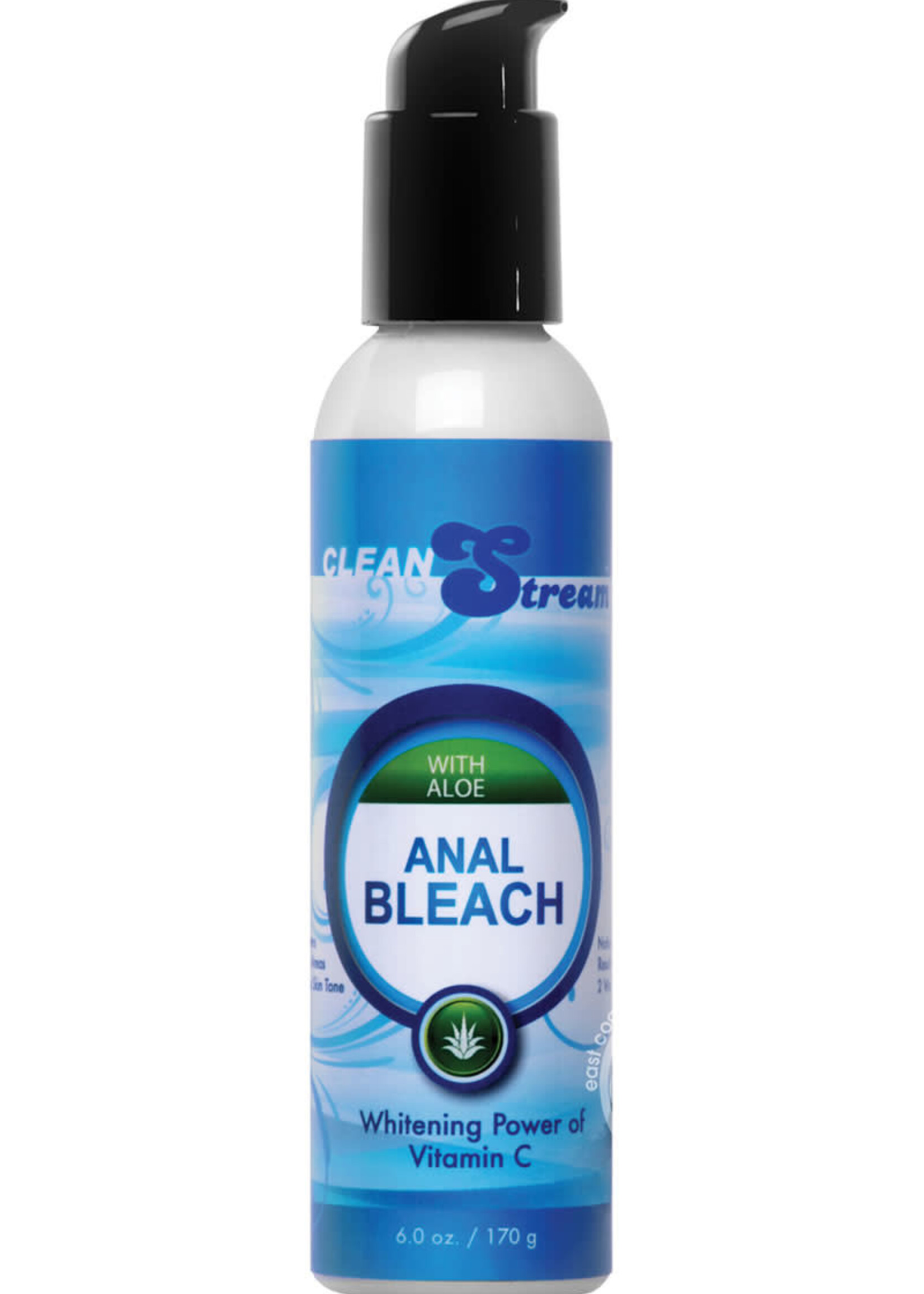 XR Brands Clean Stream Anal Bleach With Vitamin C and Aloe 6 Oz.