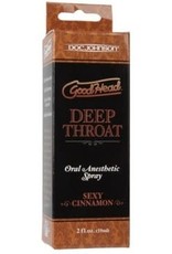 Doc Johnson Good Head Deep Throat Spray - Sexy Cinnamon