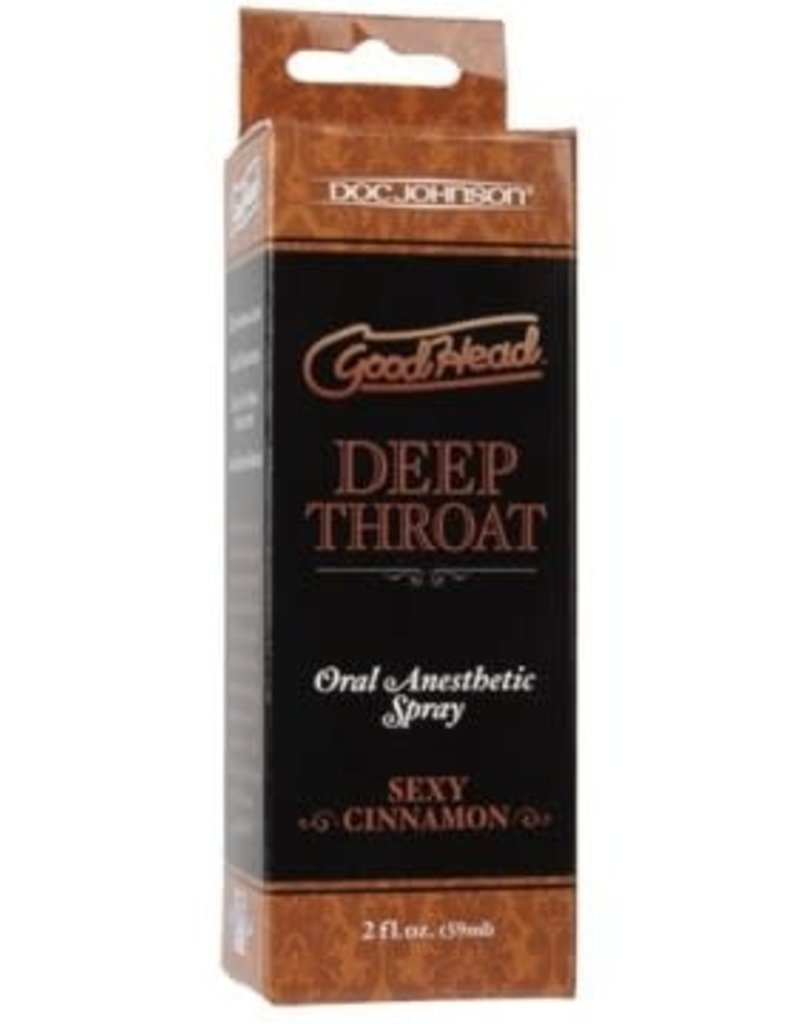 Doc Johnson Good Head Deep Throat Spray - Sexy Cinnamon