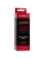 Doc Johnson Goodhead Deep Throat Oral Anesthetic Spray Wild Cherry 2 Ounce