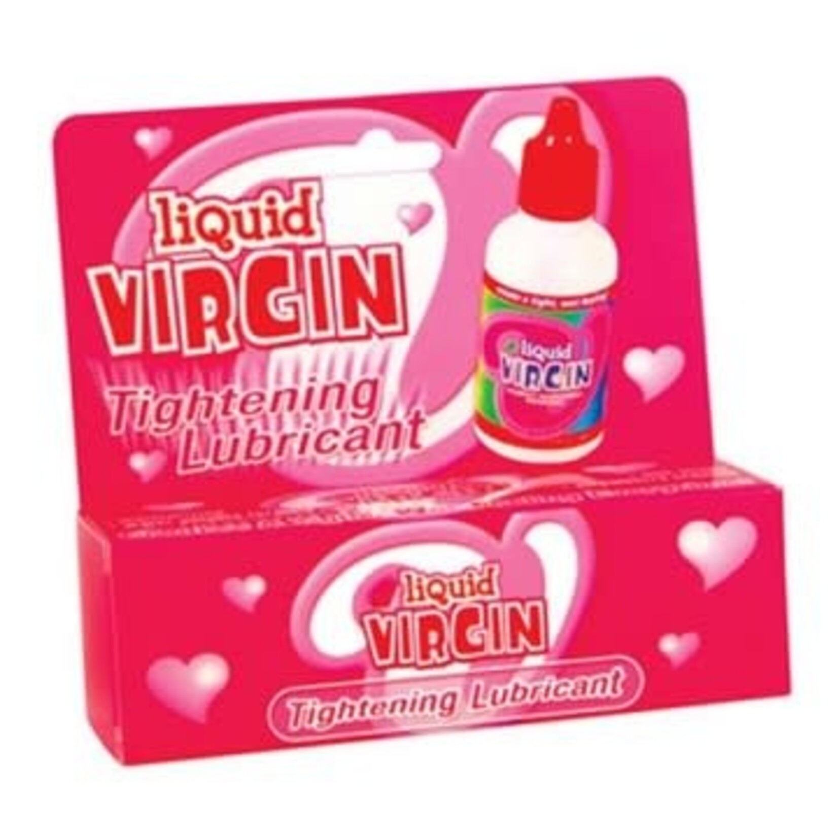 HOTT PRODUCTS Liquid Virgin 1 Oz Bottle Hang Tab Box - Strawberry Scented