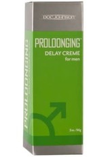 Doc Johnson Proloonging Delay Cream for Men - 2 Oz.