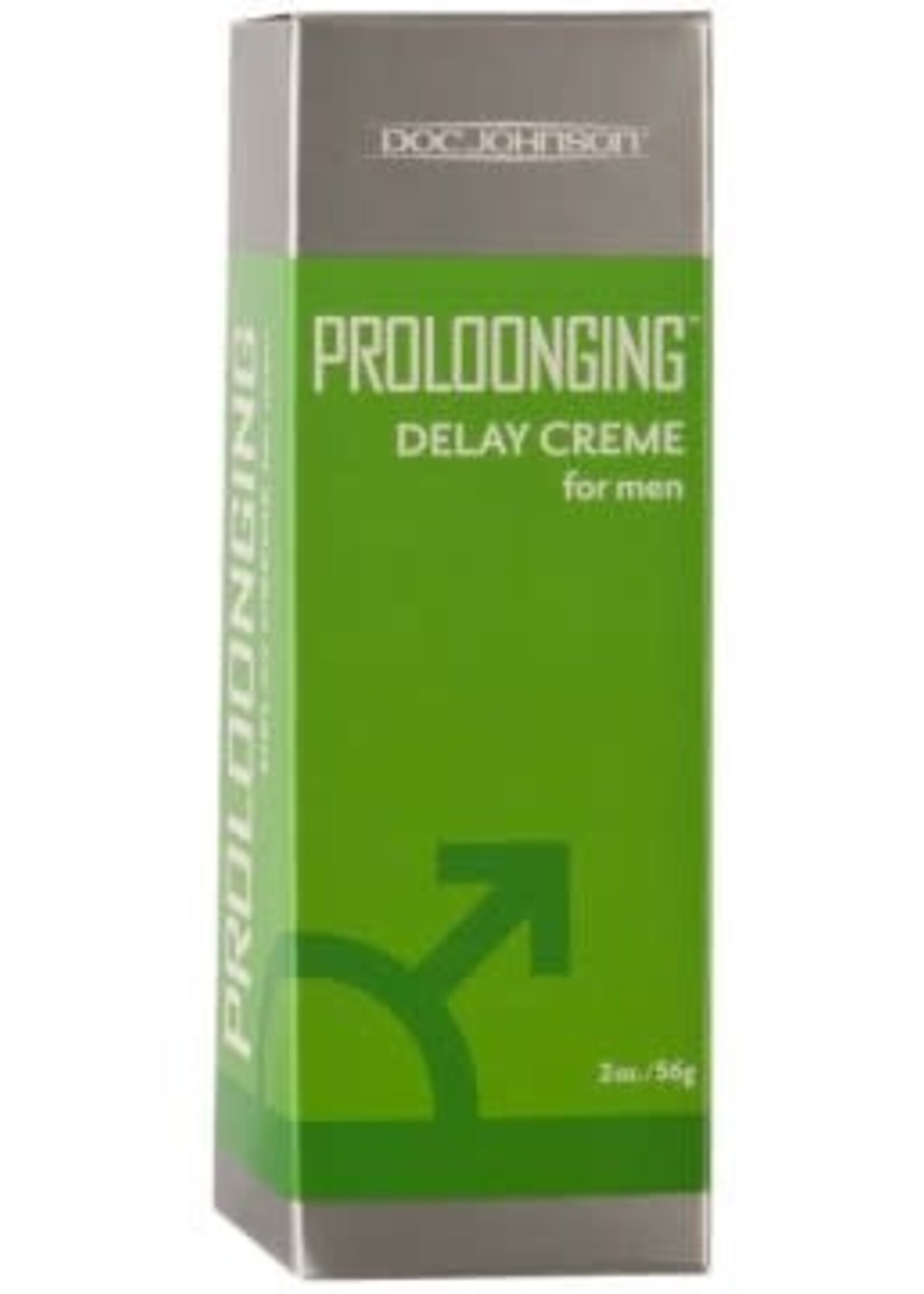 Doc Johnson Proloonging Delay Cream for Men - 2 Oz.