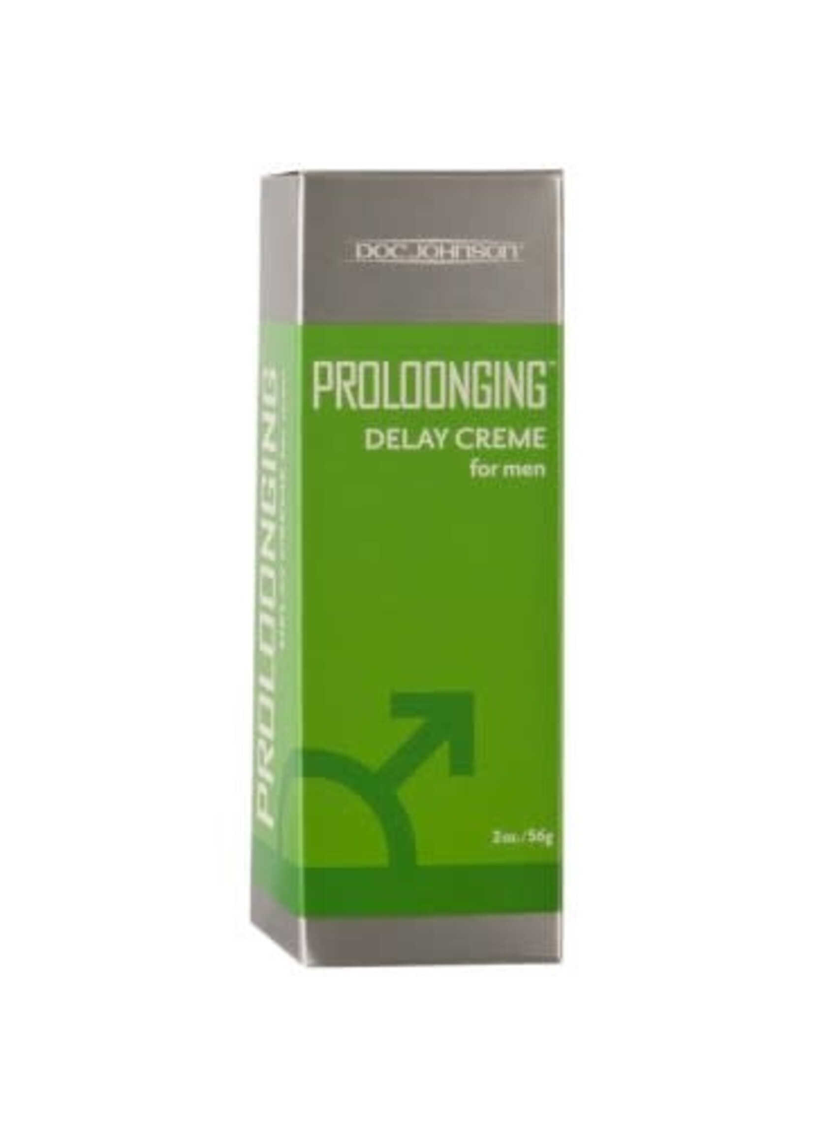 Doc Johnson Proloonging Delay Cream for Men - 2 Oz.