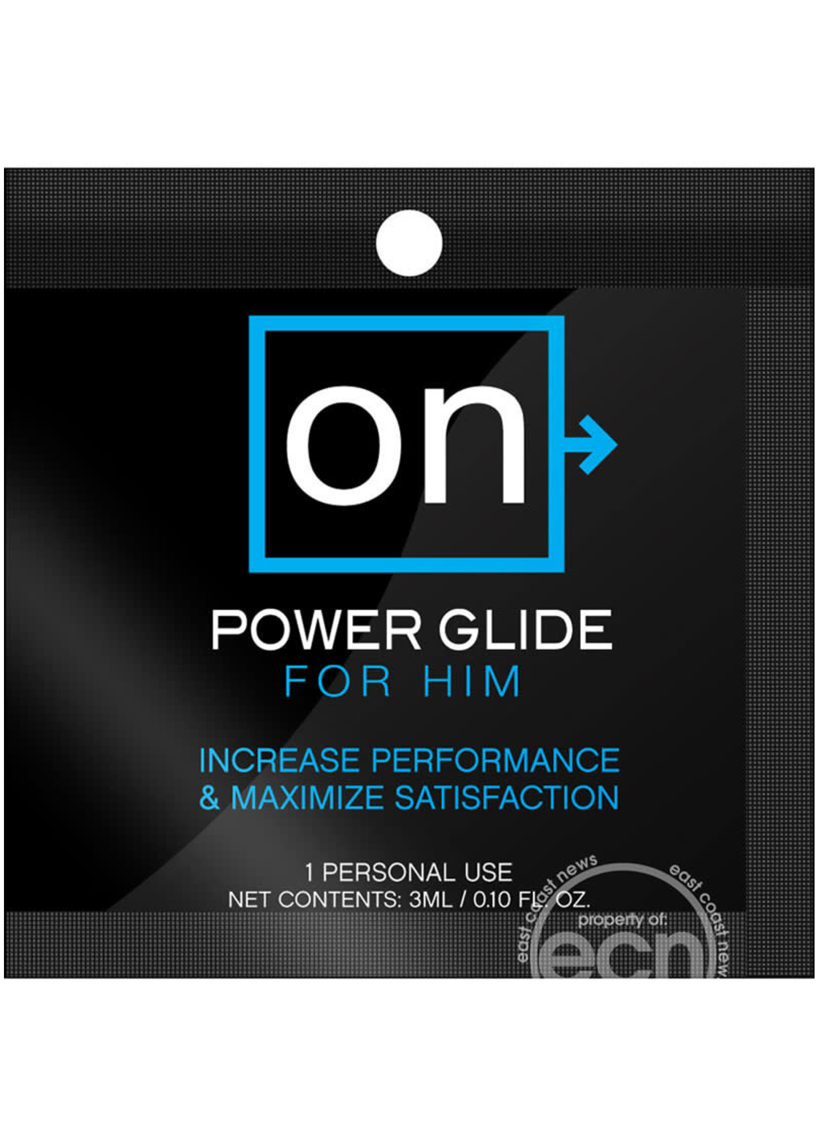 SENSUVA On Power Glide For Him Enhancement Gel 3 Milliliter Foil Single Packet