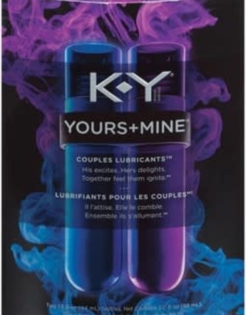 KY K-Y Yours + Mine Couples Lubricant