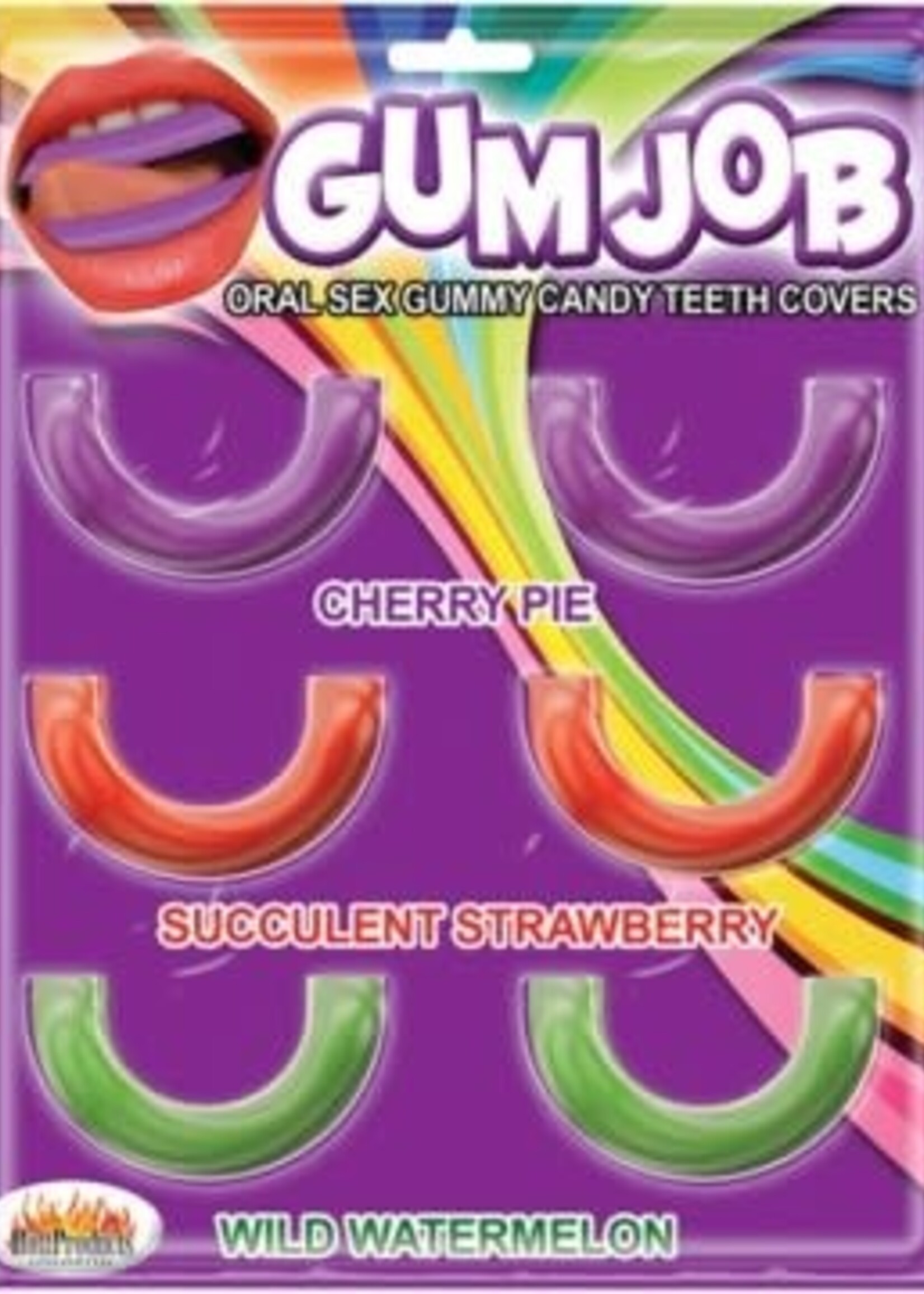 HOTT PRODUCTS Gum Job Oral Sex Candy Teeth Covers 6 Pack