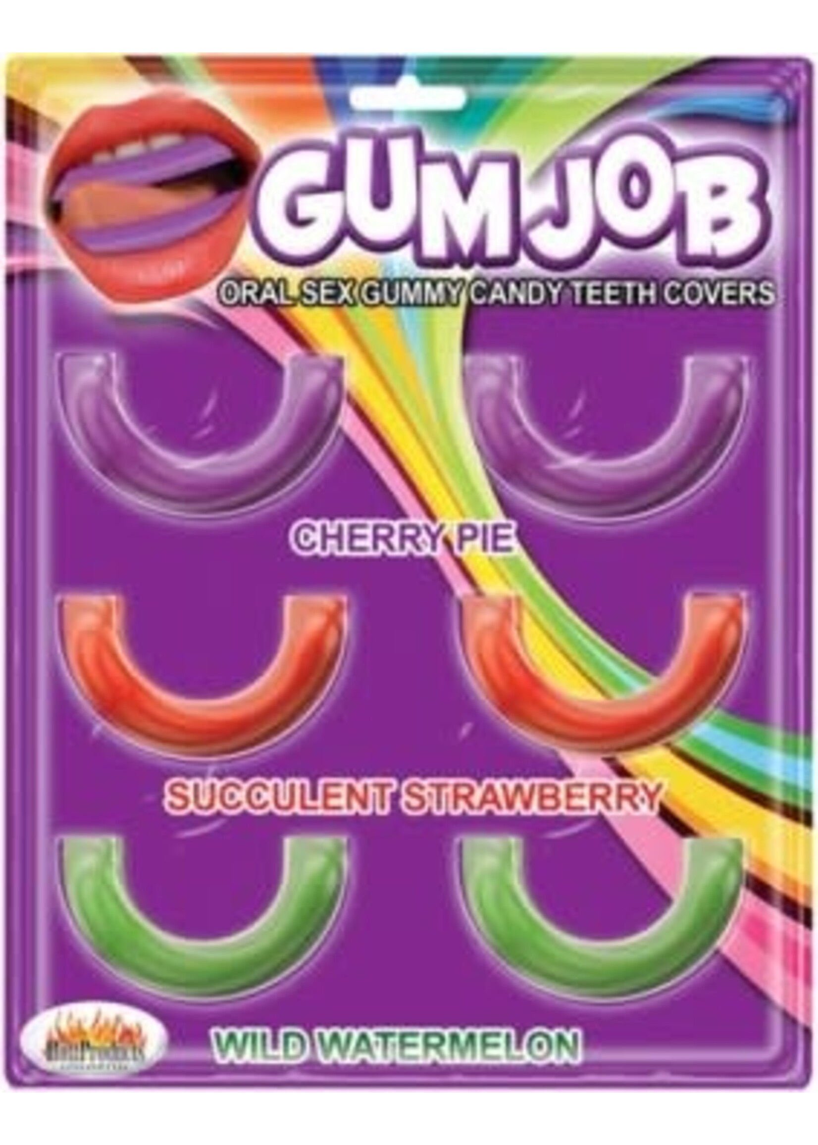 HOTT PRODUCTS Gum Job Oral Sex Candy Teeth Covers 6 Pack
