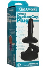 Doc Johnson Vac U Lock Deluxe Suction Cup Plug Accessory Black