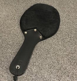 Kookie INTL Black Leather Black Fleece Paddle