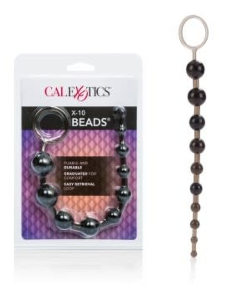 California Exotic Novelties X-10 Beads - Black