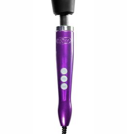 Doxy DOXY Die Cast Plug-In Vibrating Wand Body Massager Metal Purple