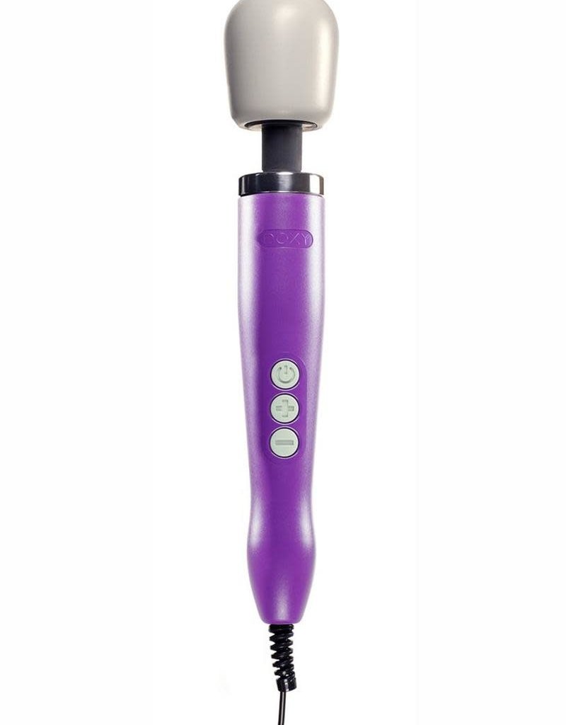 Doxy DOXY Plug-In Vibrating Wand Body Massager Purple