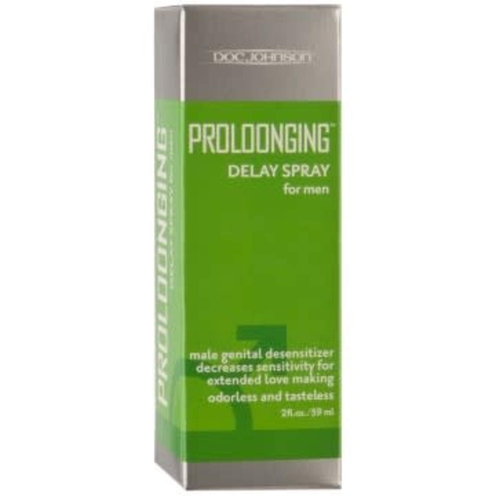 Doc Johnson Proloonging Delay Spray for Men - 2 Fl. Oz.