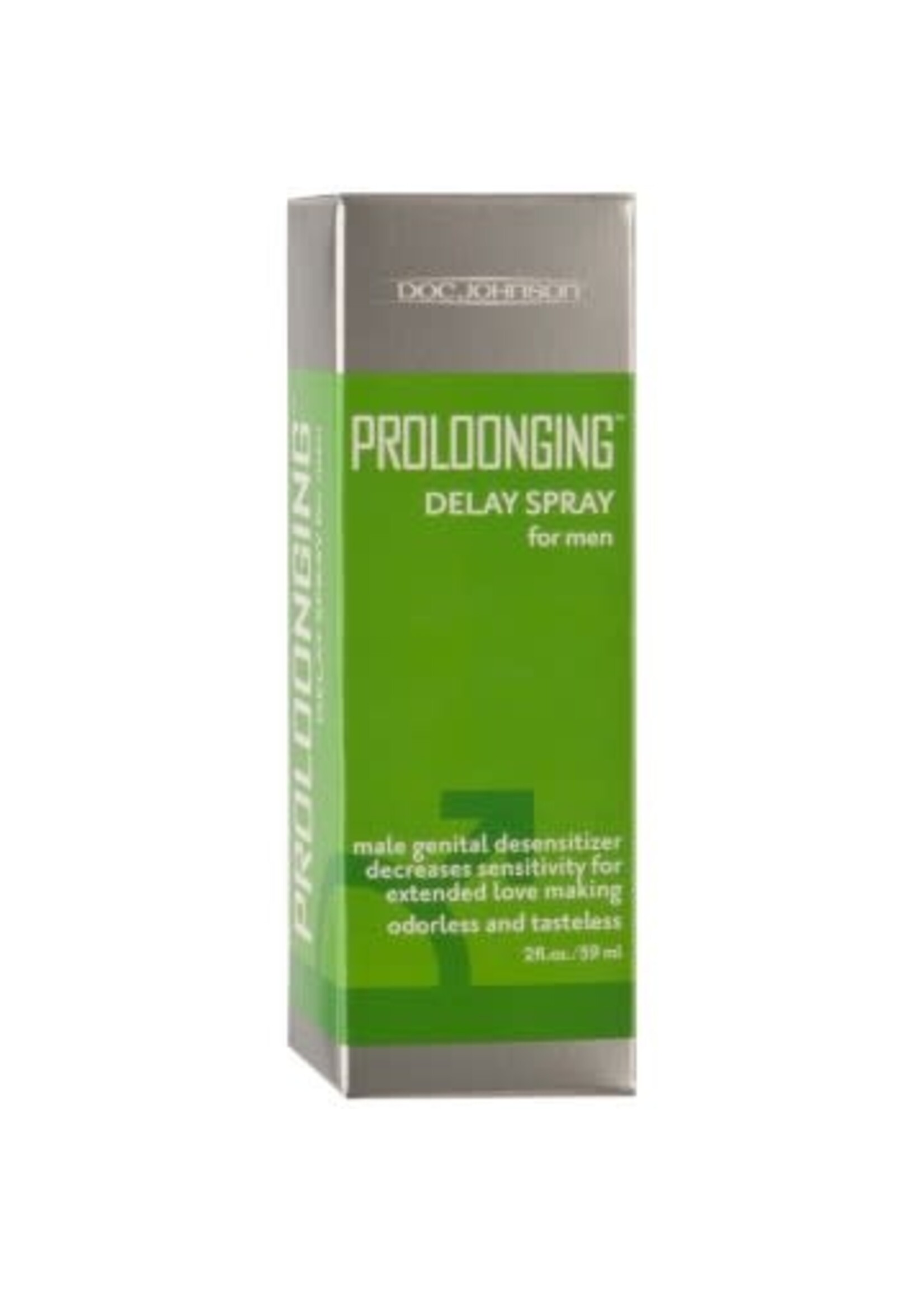 Doc Johnson Proloonging Delay Spray for Men - 2 Fl. Oz.