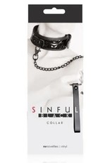 nsnovelties Sinful Collar - Black