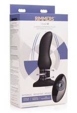 XR Brands Rimmers Model M Curved Rimming Plug With Remote Control