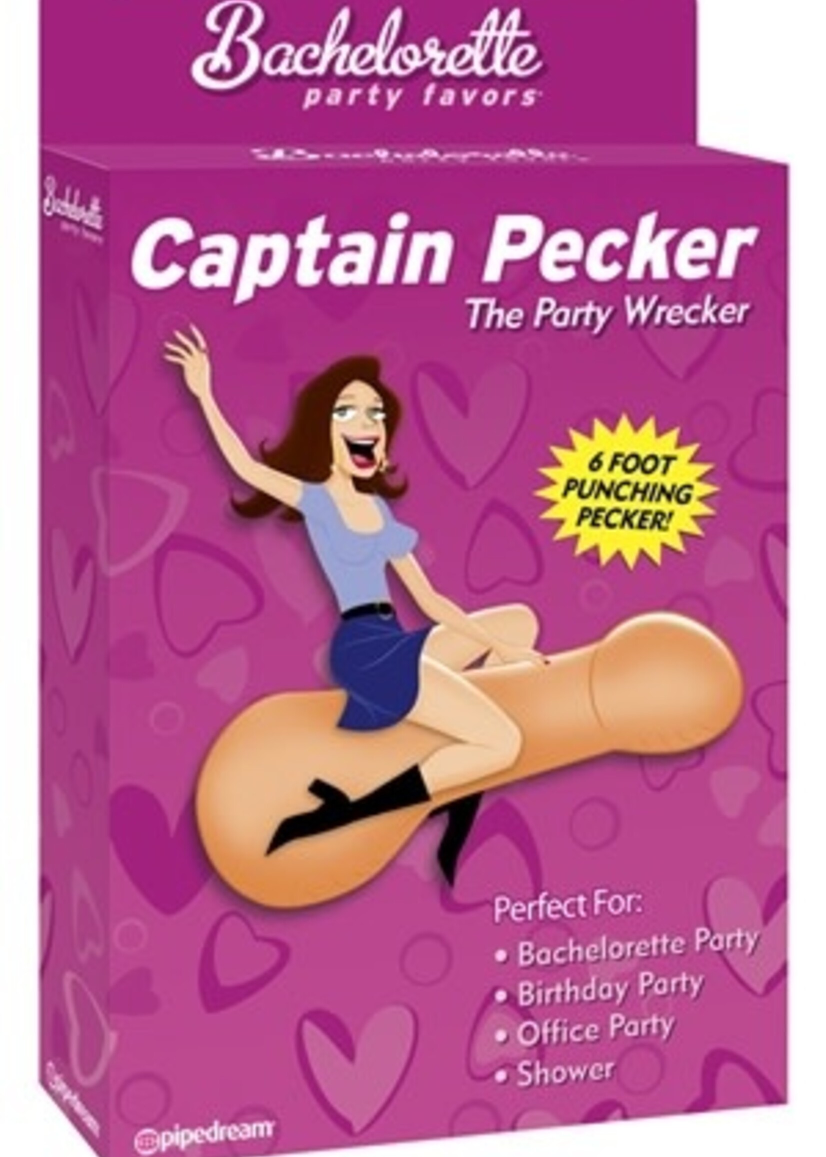 Pipedream Captain Pecker Inflatable Party Pecker