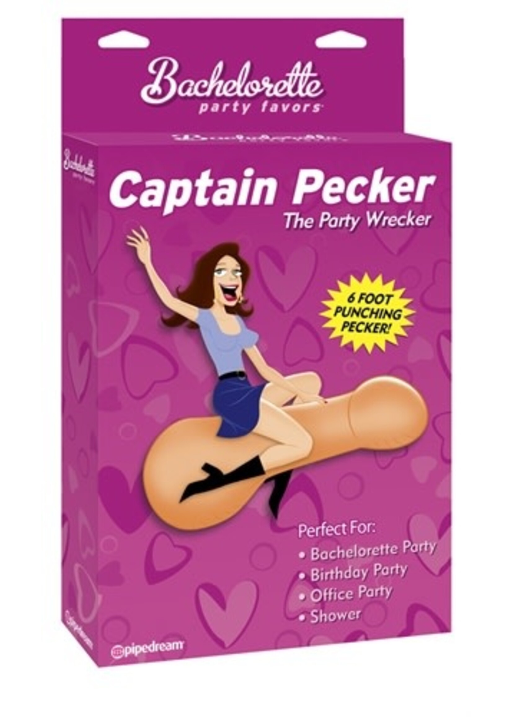 Pipedream Captain Pecker Inflatable Party Pecker