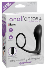 Pipedream Anal Fantasy Collection Ass Gasm Cockring Cockring Vibrating Plug