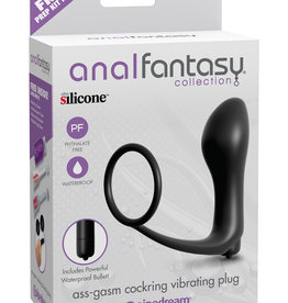 Pipedream Anal Fantasy Collection Ass Gasm Cockring Cockring Vibrating Plug