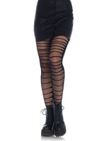 Leg Avenue Double Layer Shredded Tights - One Size