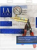 LA Pump LA Pump Deluxe Hand Pump With Pressure Gauge