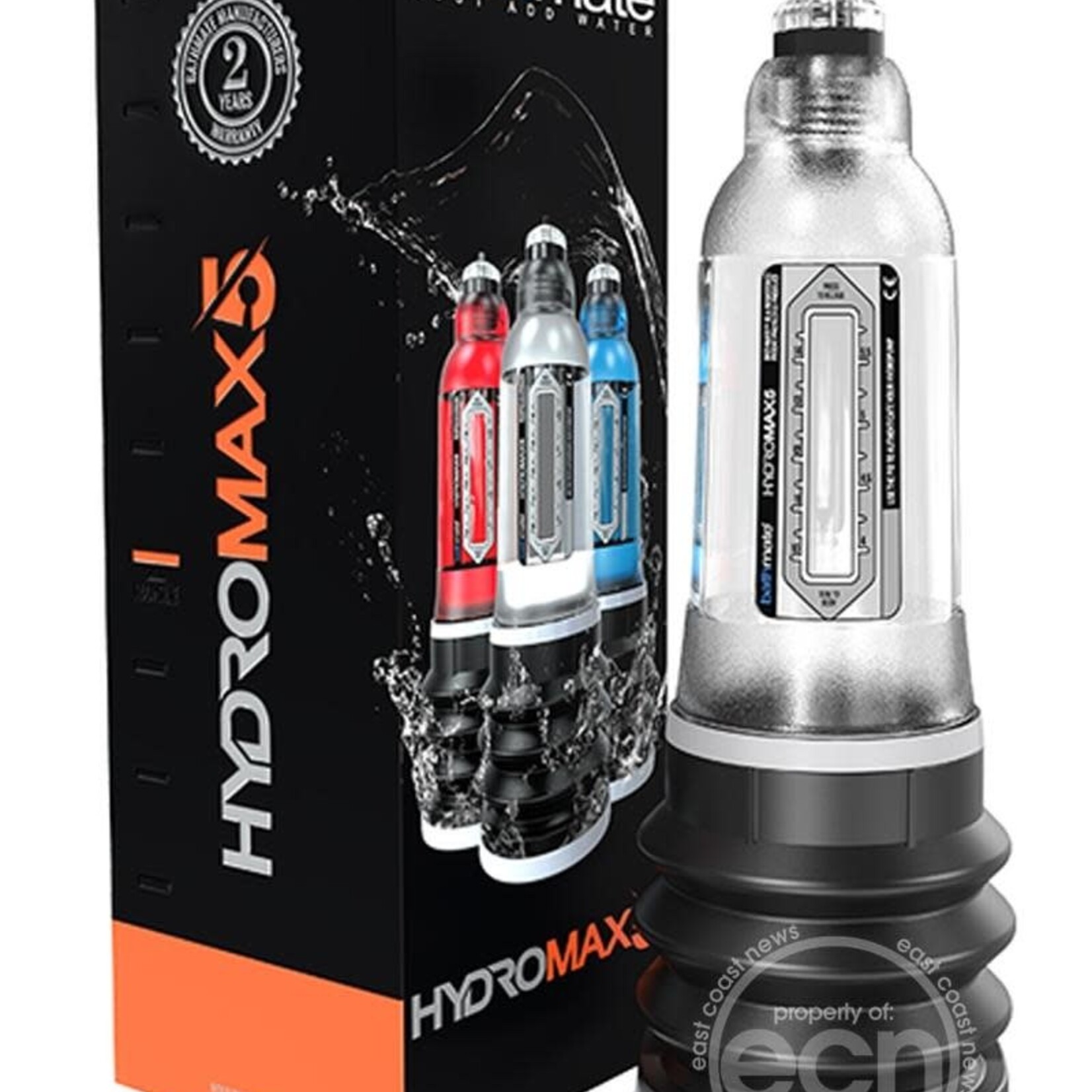 Bathmate Bathmate Hydromax5 Penis Pump Waterproof Crystal Clear