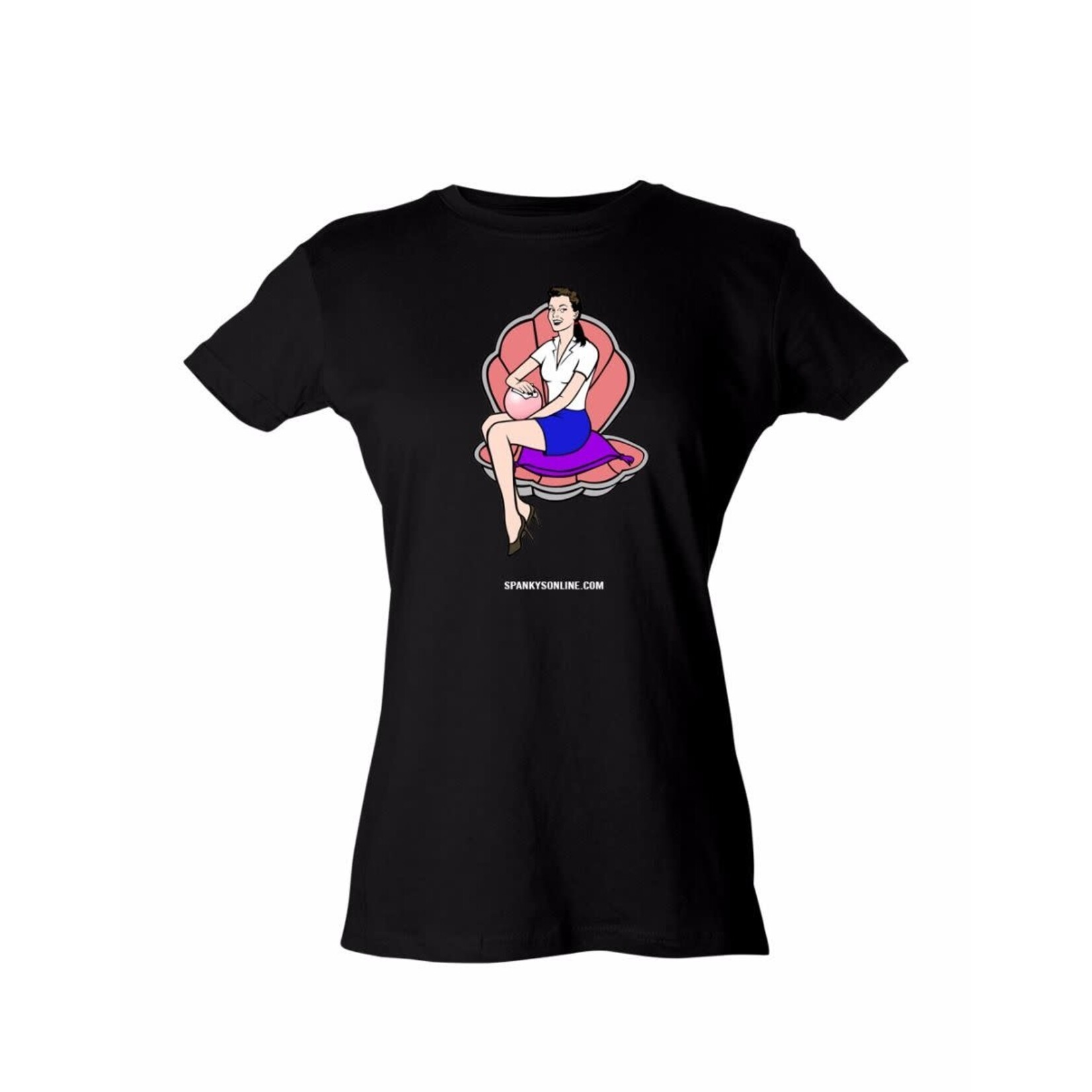 Spanky's Polishing the Pearl Women's Tee