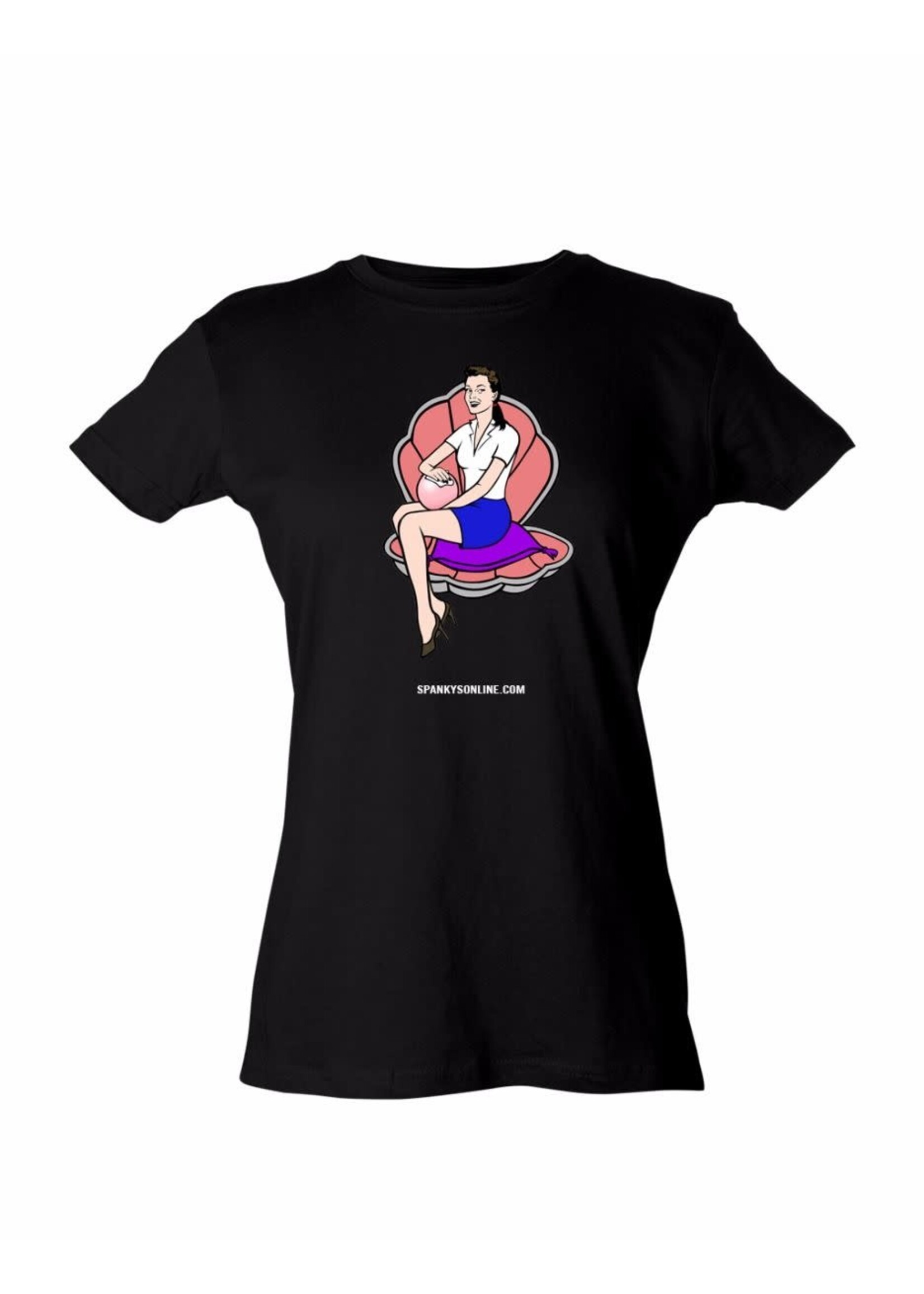 Spanky's Polishing the Pearl Women's Tee