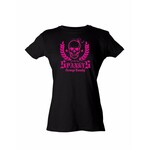 Spanky's OC Skull Pink Ladies Tee