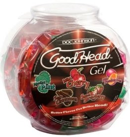 Doc Johnson Good Head Mini Packets - Assorted Flavors - 1 COUNT