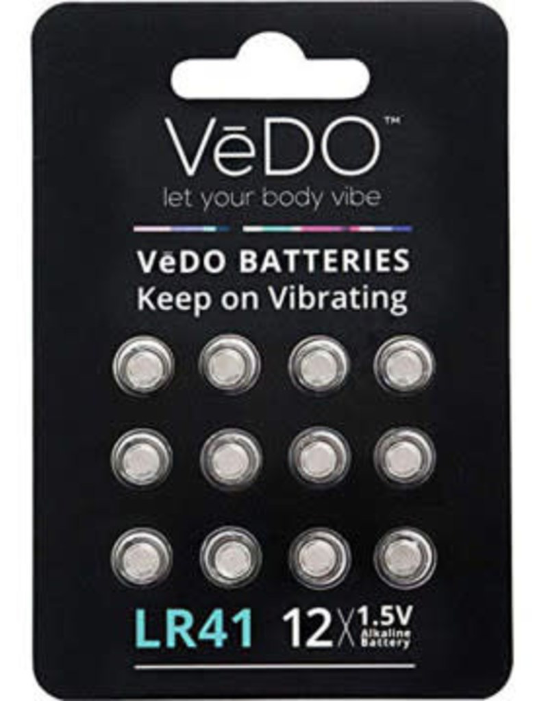 VeDO LR41 Batteries 12 Pack