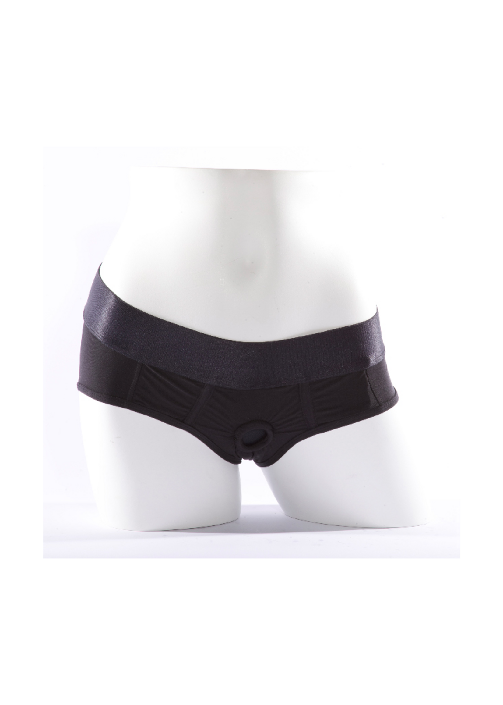 SpareParts SpareParts Tomboi Brief Harness - Black Nylon - XS - 26"-32"