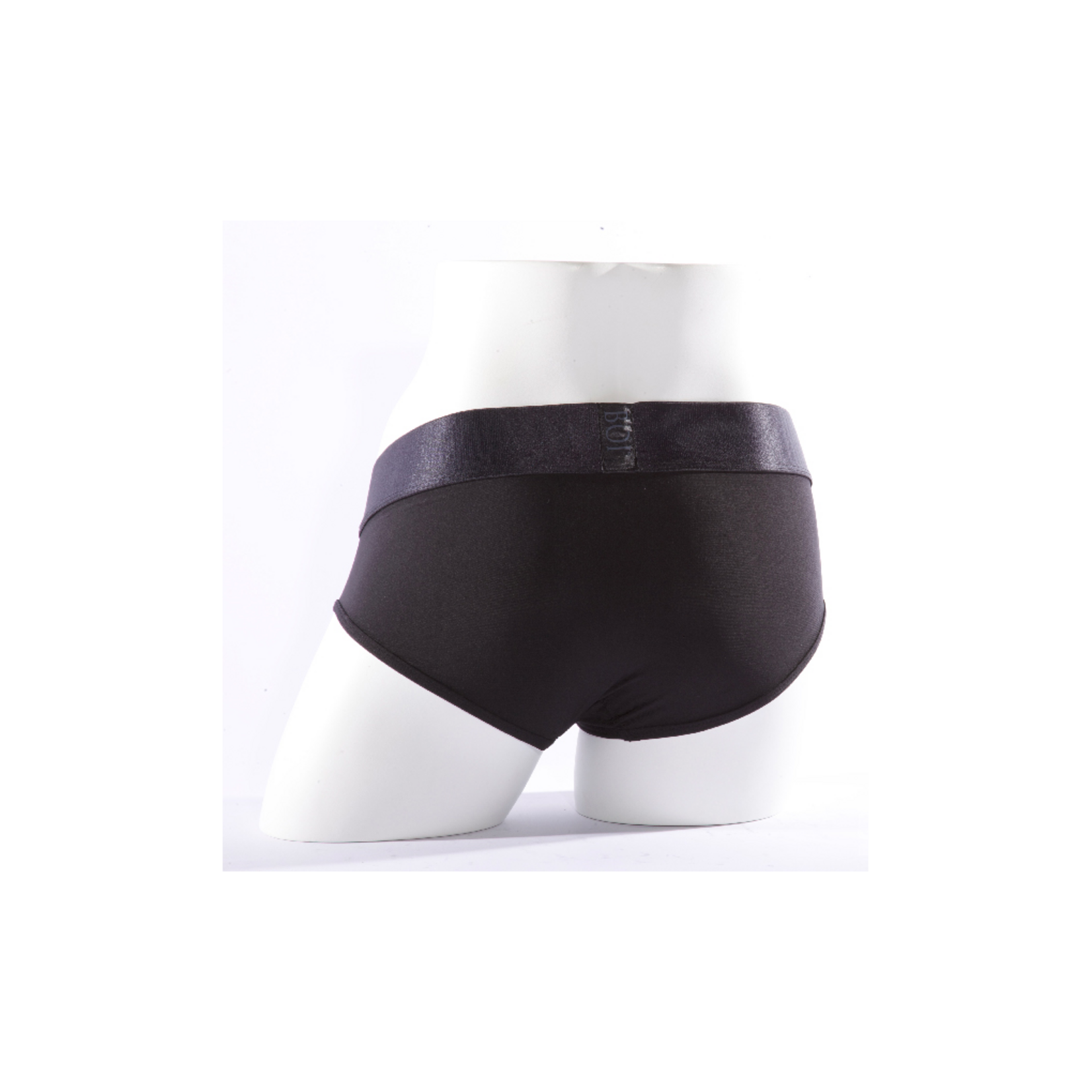 SpareParts SpareParts Tomboi Brief Harness - Black Nylon - XS - 26"-32"
