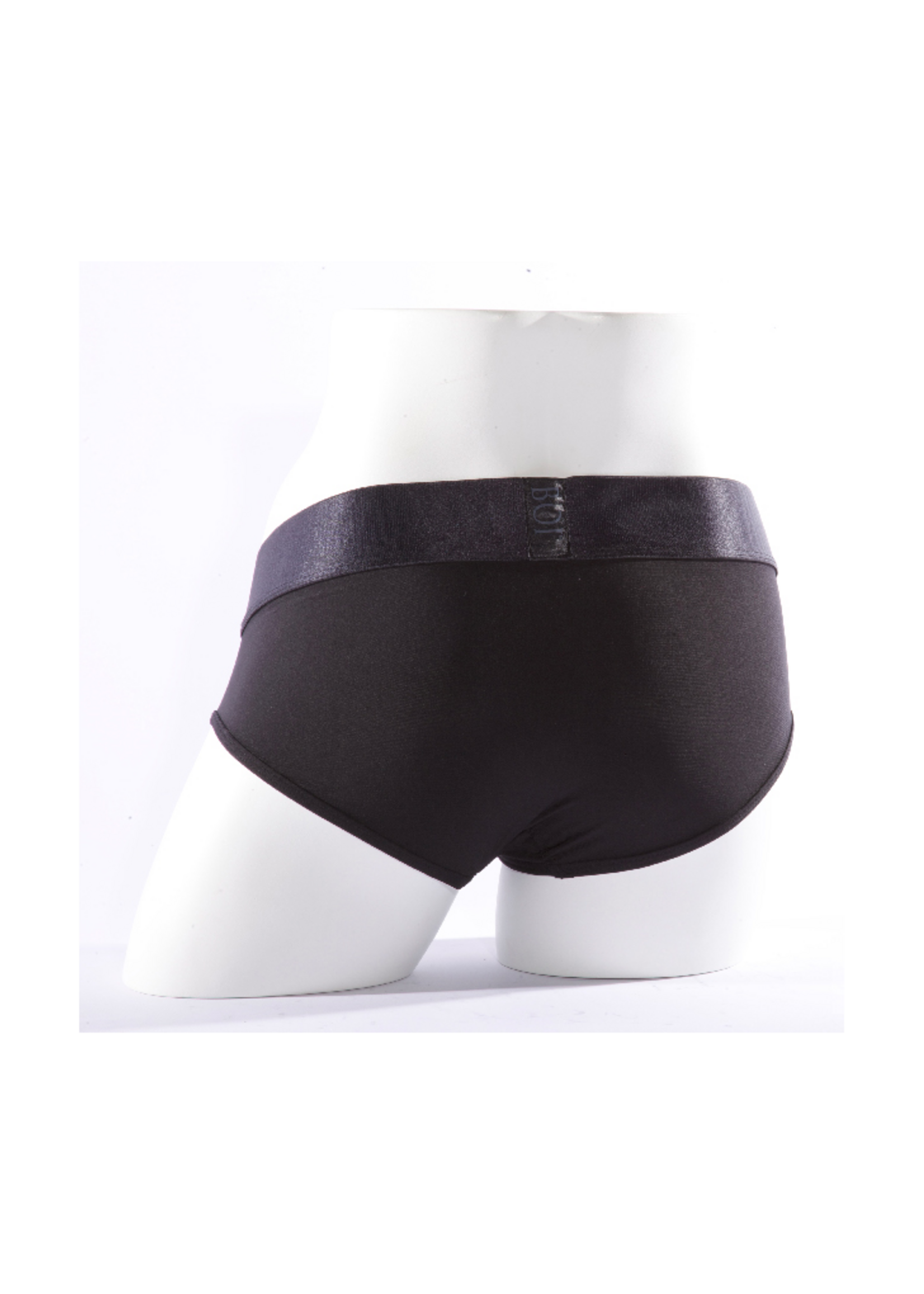 SpareParts SpareParts Tomboi Brief Harness - Black Nylon - XS - 26"-32"