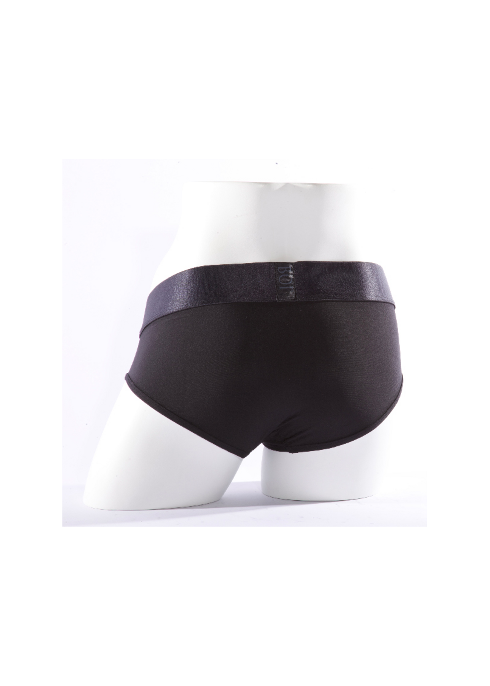 SpareParts SpareParts Tomboi Brief Harness - Black Nylon - XS - 26"-32"