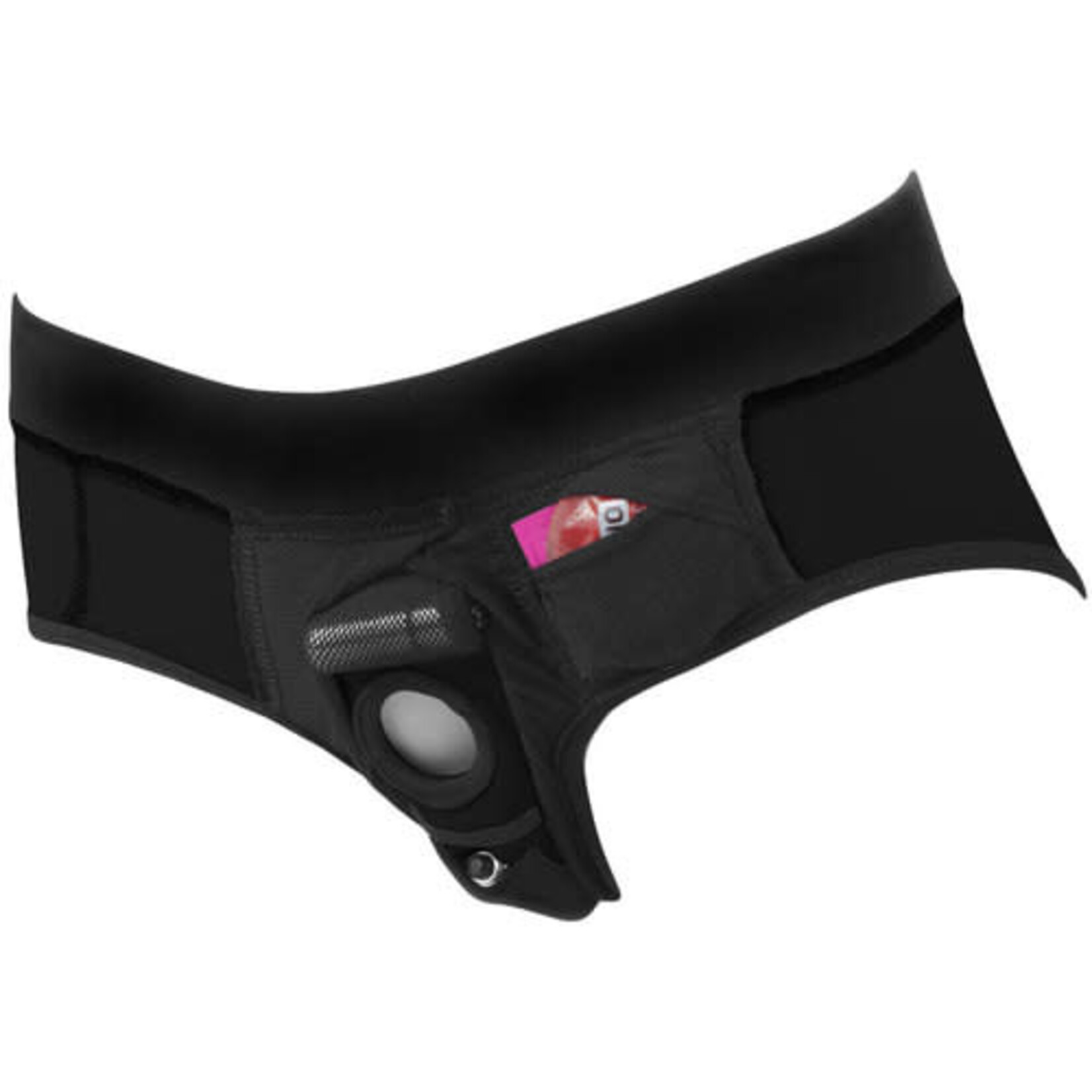 SpareParts SpareParts Tomboi Brief Harness - Black Nylon - XS - 26"-32"