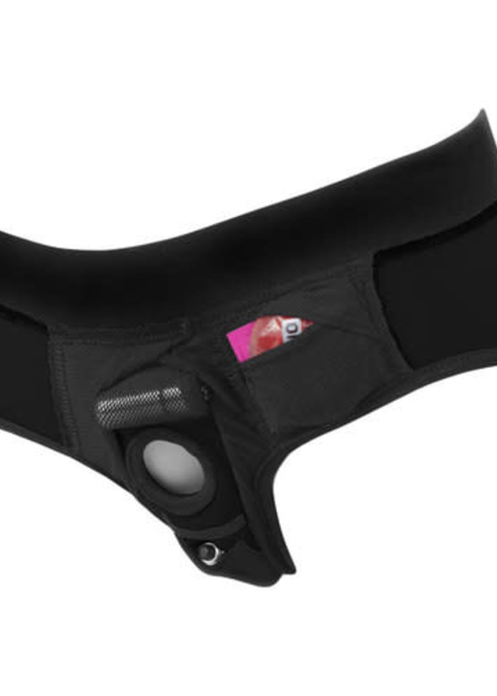 SpareParts SpareParts Tomboi Brief Harness - Black Nylon - XS - 26"-32"