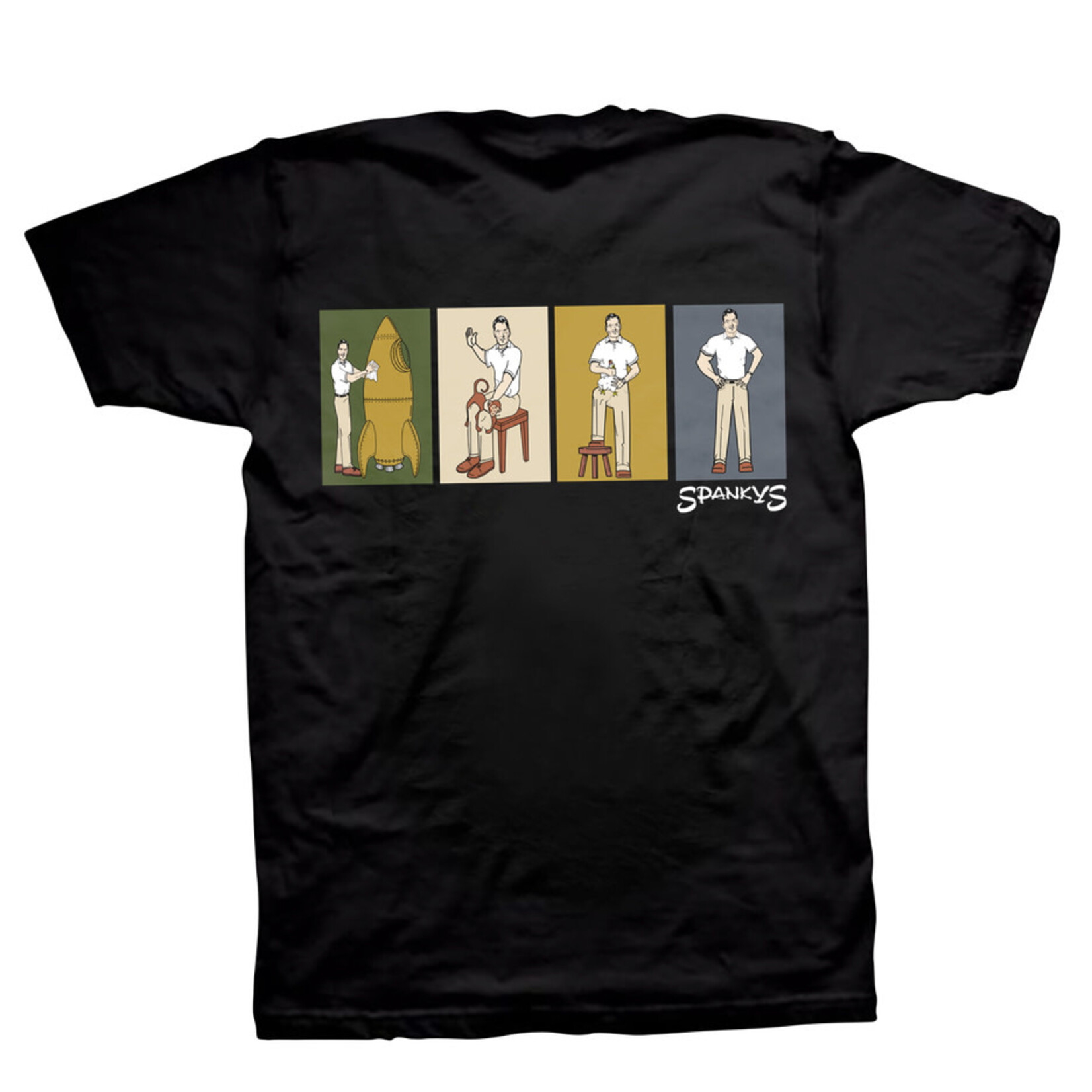 Spanky's 4 Character Men's Tee